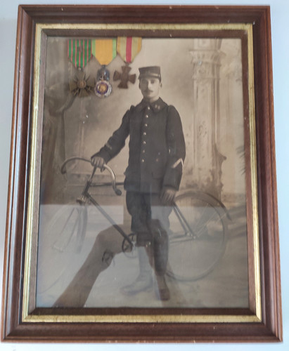 Poilu verdun cycliste - ,