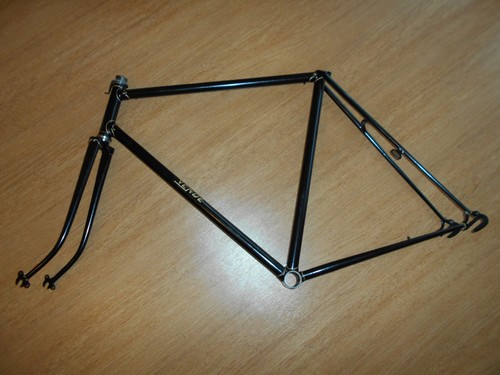 Cadre acier vélo - vélo, randonneuse