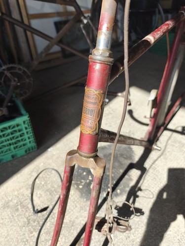 Cadre vélo terrot 1930 - cadre, de